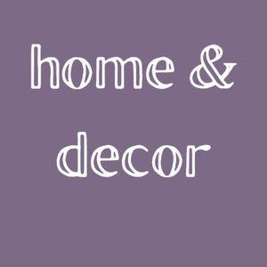 Home & decor